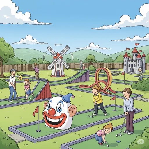 featured image: Explore Exciting Putt Putt Golf Adventures in Mt Pleasant, SC