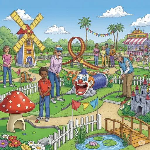 featured image: Discover Exciting Putt Putt Golf Adventures in Rehoboth Beach, DE